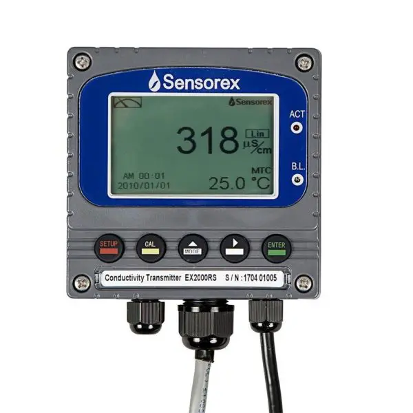 Industrial pH Transmitter / Online pH Controller for Water Treatment SCADA