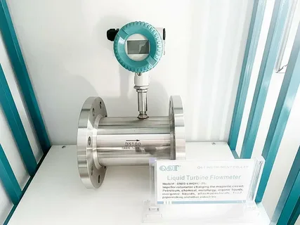 Liquid Turbine Flow Meter for SCADA Water Treatment